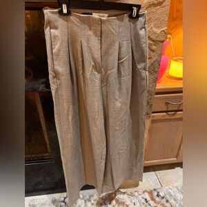 Old Navy Gray High-Rise Trousers